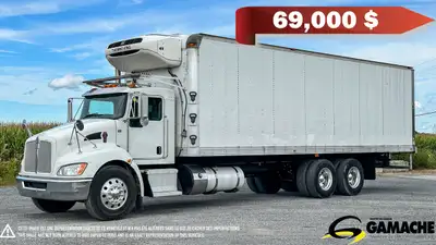 Heavy truck / Camion lourd - # STOCK: C-35839 2018 KENWORTH T370 CAMION FOURGON RÉFRIGÉRÉE 2018 KENW...