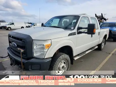 EX GOVERNMENT FLEET UNIT, SNOW PLOW! 2016 Ford F-250 Crew Cab 4X4 with an 8FT Western Snow Plow read...