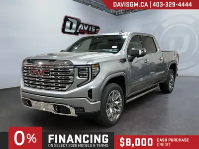 AMVIC Licensed Business The 2026 GMC Sierra 1500 Denali delivers a perfect blend of premium craftsma...