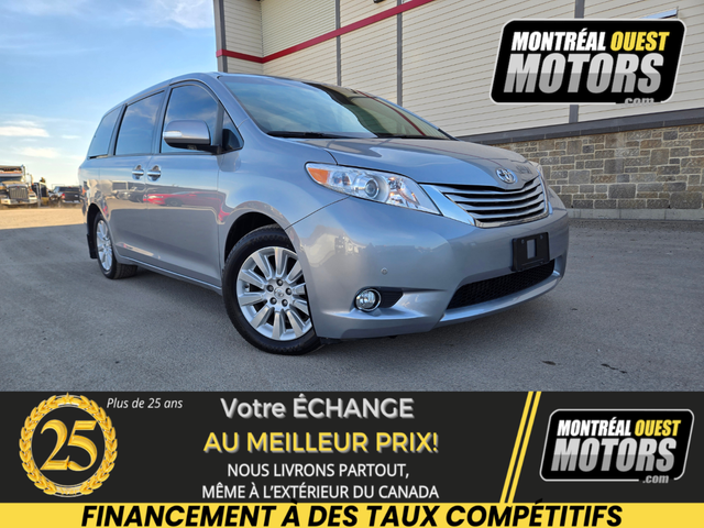 2014 Toyota Sienna LIMITED / AWD / SUNROOF / LEATHER 7 PASSAGER in Cars & Trucks in West Island - Image 2
