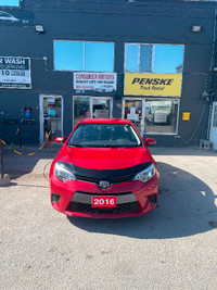 2016 Toyota Corolla LE 112 km only $14995+ HST