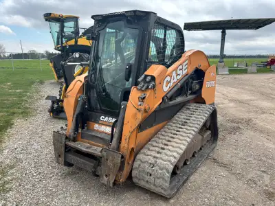 2019 CASE TV370 COMPACT TRACK LOADER STOCK #A115805 74 GROSS HP 68 NET HP HIGH FLOW PLUS PACKAGE CAB...