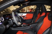 This Mercedes-Benz AMG CLA 35 has a dependable Intercooled Turbo Gas/Electric I-4 2.0 L/121 engine p... (image 8)