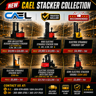 Explore Capital Auto Equipments Stacker Collection, designed for precise and efficient lifting, stac...