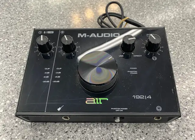 M-Audio 192/4 Inferface USB C in Pro Audio & Recording Equipment in City of Toronto - Image 2