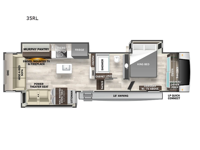 2025 Forest River RV Cedar Creek Experience 35RL Quality at it's in Travel Trailers & Campers in Truro - Image 3