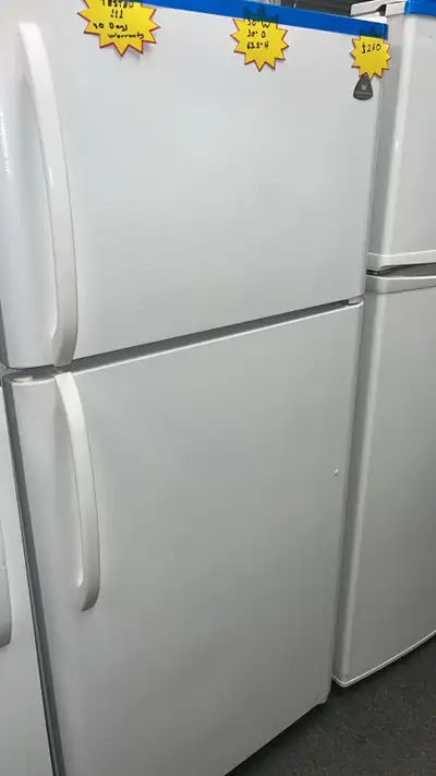 White Westinghouse Refrigerator- 30” Wide 30 Days Warranty, View more