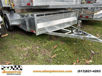 Welcome to Allan Johnston Repair & Sales 2026 One Sixteen 6x12 Single Axle Utility With 5200lb Axle....