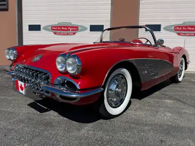 Old Is New Again is excited to offer this fantastic 1959 Chevrolet Corvette Roadster. This iconic ex...