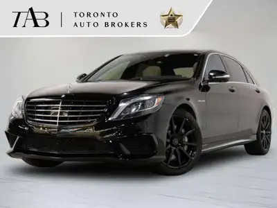 This 2014 Mercedes-Benz S 63 AMG is a local Ontario vehicle with a clean CARFAX report, offering the...