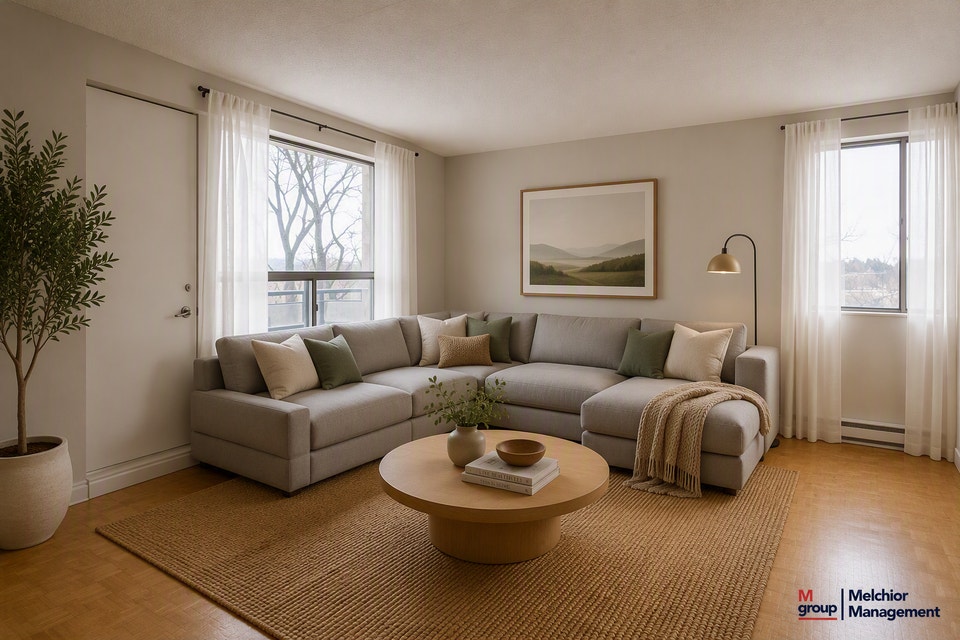 Beautiful & Spacious 2 Bdrm  Apt/ with Balcony - All Inclusive! 2