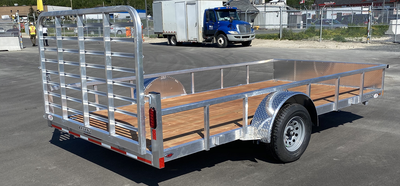 THE ULTIMATE ALL PURPOSE ALUMINUM UTILITY TRAILER! SOME STANDARD FEATURES INCLUDE: -PERIMETER TUBE F...