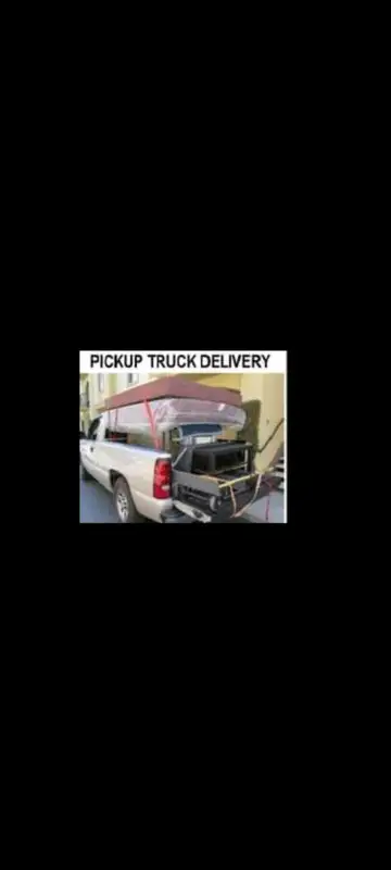 BUSINESS IS PICKING UP LET US TAKE THE LOAD OFF YOUR MIND Pickup truck and driver available to picku...