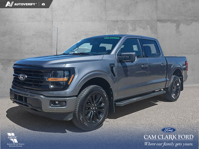 Thanks for viewing our Cam Clark Ford Inventory! 2024 Ford F-150 XLT 303A40,445 KM | Carbonized Grey...