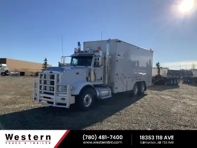 2014 Peterbilt 367 LUBE TRUCK RECONDITIONED, FULLY SERVICED AND DETAILED, NEW CVIP, WABASH 23' BODY...