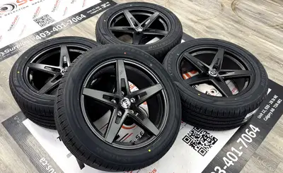 BRAELIN BR08 Wheels & SAILUN All Season Tires Fits Porsche Cayenne, VW Touareg, Audi Q7 (5x130) - Wh...