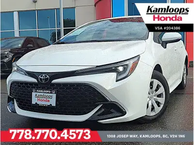 Pre-Owned 2023 Toyota Corolla Hatchback - Backup Camera | Smart Device Integration | Bluetooth Conne...