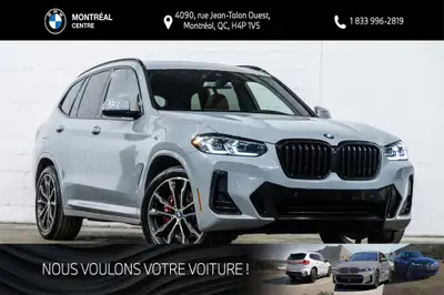 Découvrez ce superbe BMW X3 xDrive30i d'occasion, affichant un bas kilométrage de seulement 44667 km...