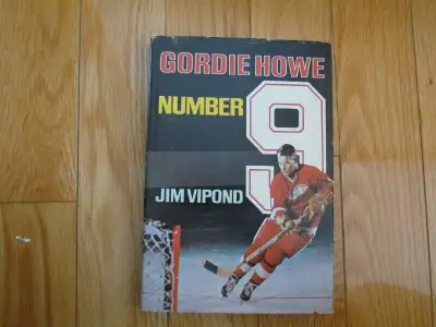 Gordy Houwe number 9 hardcover book-$15.00 in very good condition Phone-613-938-8839