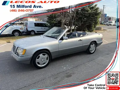 All vehicles come with a full vehicle History Report, ask to see it! 1994 mercedes e 320 convertible...