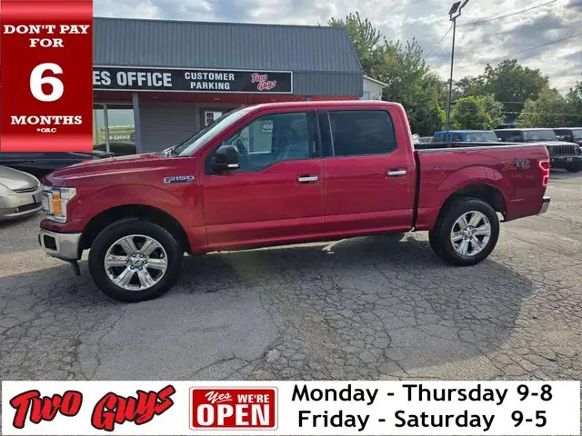 2018 Ford F-150 XLT 4WD Nav Back Up Camera Heated Front Seats