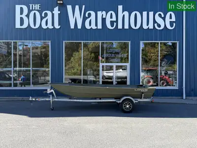 2026 Lowe 1652MT, Grass Green, Livewell Trailer$3799.00 Ultra-durable and easy to power, the L1652MT...