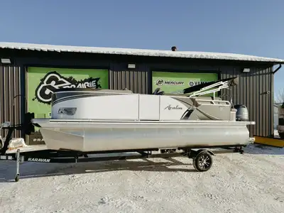 2023 Avalon LSZ Cruise Rear Bench 21 FT With Extended Rear Deck And Powered By Yamaha 115hp. Dual Ax...