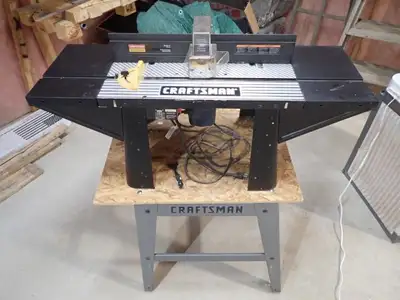 CRAFTSMAN / RYOBI Router and Table, View more