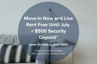 Move-In Now, Live Rent Free Until July + $500 Security Deposit Move in this month and you may qualif... (image 1)