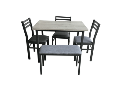 5 Piece Dining Table Set with 4 Chairs Modern Kitchen K20231, View more
