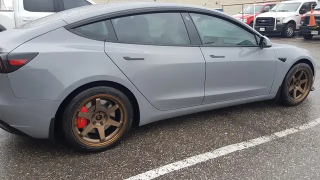 Clearance te37 style 18x9 +25 5x114.3 73.1 bronze bronze $700 in Other Parts & Accessories in Markham / York Region - Image 3