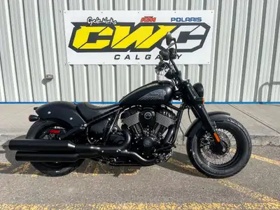 PRE-TARIFF BIKE! CALL/TEXT 403-230-1920.Get one before the price goes up! This 2026 Indian Chief Bob...