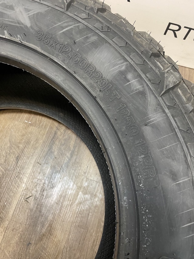 LT 35x12.50x20 Fuel Gripper M/T F (Set of Four) Tires & Rims