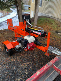 Almost new  commercial wood splitter
