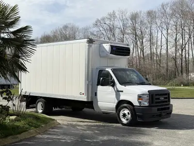 2023 Ford E-450 Econoline Super Duty 2023 Ford E-450 Reefer Cube Van Carrier 50x up to -29°C Aluminu...