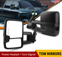 03-07 Chevy Silverado Tow Mirrors Power Heated Smoke Signal