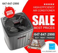 Air Conditioner / Furnace - Buy - Rent - Financing Best Prices