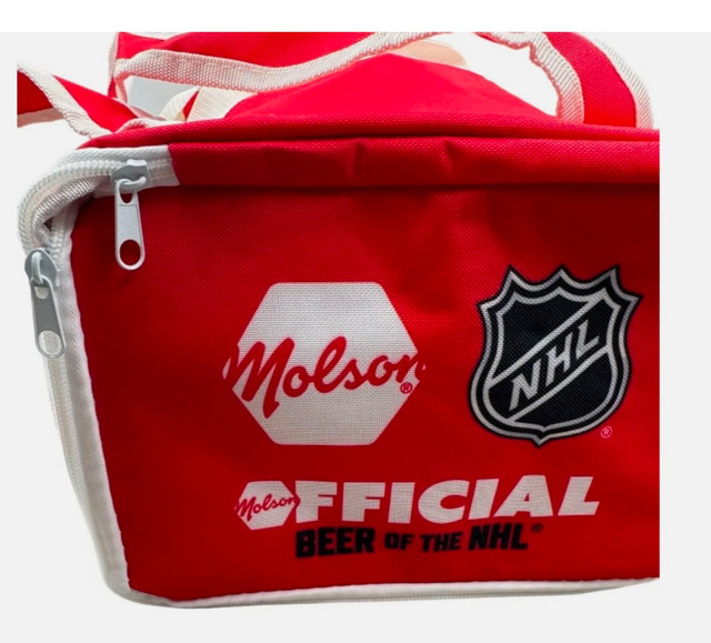 Molson Canadian NHL 24 Can Soft  Insulated Backpack Cooler Bag in Fishing, Camping & Outdoors in Oakville / Halton Region - Image 3