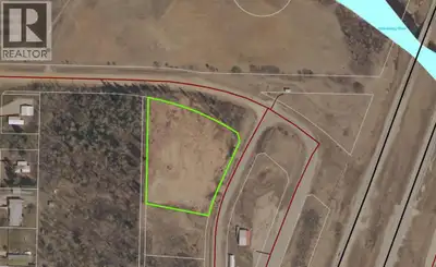 2.47 Acre vacant commercial lot in Wandering River, AB. This property has been cleared, there are tw...