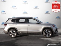 New Price! CARFAX Canada One Owner CARFAX Canada No Reported Accidents Silver 2025 Volkswagen Taos C... (image 5)