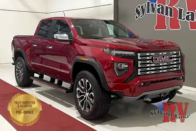 The 2023 GMC Canyon Denali Crew Cab 4x4 combines premium comfort with impressive capability. Powered...