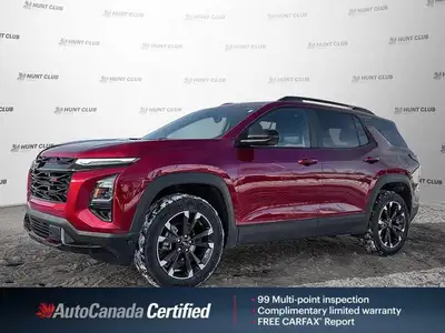 Elevate your driving experience with the stunning 2026 Chevrolet Equinox AWD RS. Finished in a capti...