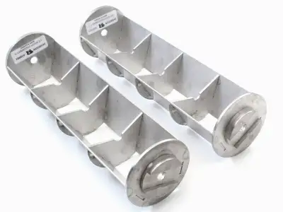 Stainless steel 1/2 width disconnect/shutoff kit (right & left). *Do you have a JD 1900 or 1910 air...