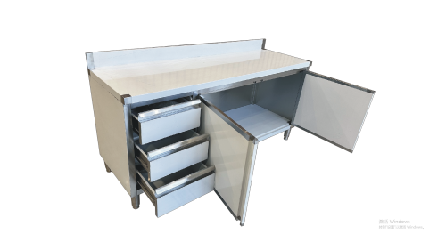 NEW STAINLESS STEEL GARAGE & RESTAURANT CABINET BENCH 1218234 in Tool Storage & Benches in Brandon - Image 4