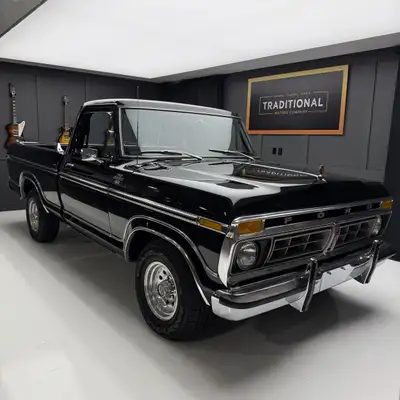 Check out this stunning 1977 Ford F100 Ranger XLT. This truck is an absolute jewel! This is an origi...