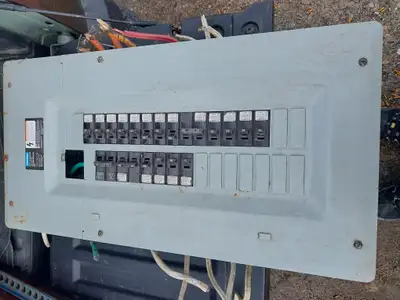 Electrical panel and breakers, View more