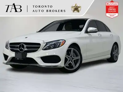 This 2018 Mercedes-Benz C-Class C 300 | AMG Package | Panoramic Roof is a local Ontario vehicle with...