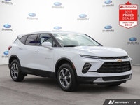 New Price! Summit White 2024 Chevrolet Blazer LT Remote Start | Alloys | Backup cam AWD 9-Speed Auto... (image 6)