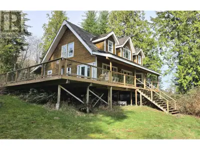 Escape to your own 4 Bed /3 Bath cabin with an ocean view on gorgeous Gambier Island. This rarely av...