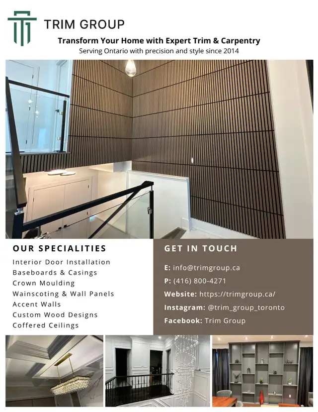 Home Renovation Services – Trim, Flooring, Tiling & Kitchen628643589935391211